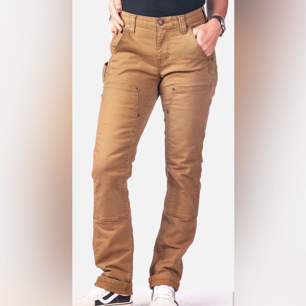 Dovetail Maven saddle brown canvas size 10 28